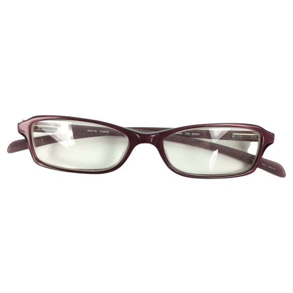 Norma Kamali 7232 Berry Rectangular Eyeglasses Frames 50-16-135 - Picture 5 of 7